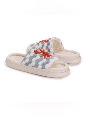 Muk Luks Marsai Lobster slide slippers
